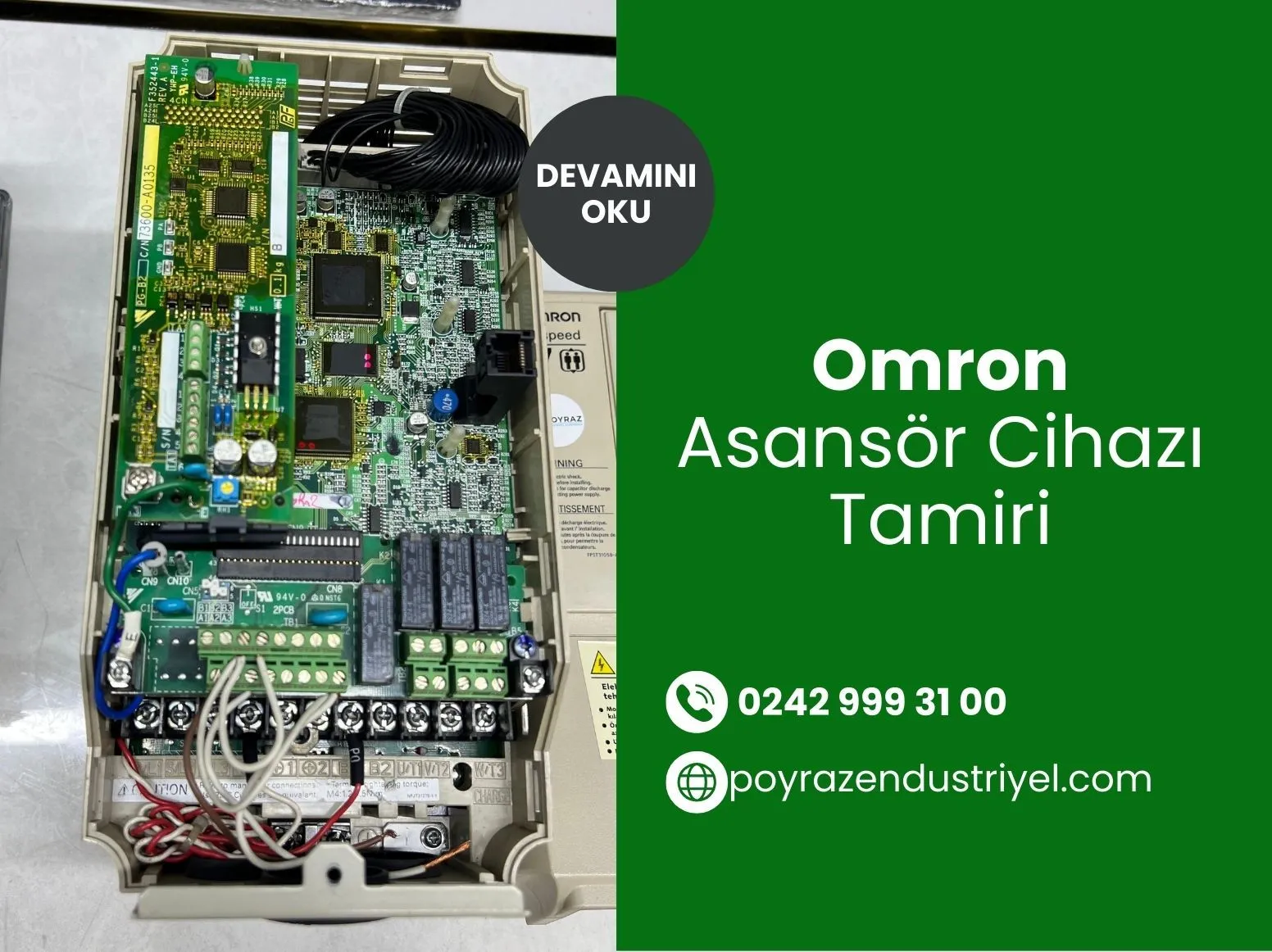 Omron Asansör Cihazı Tamiri